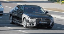Audi A8 2022 dần cởi bỏ lớp ngụy trang, hé lộ ngày ra mắt cận kề